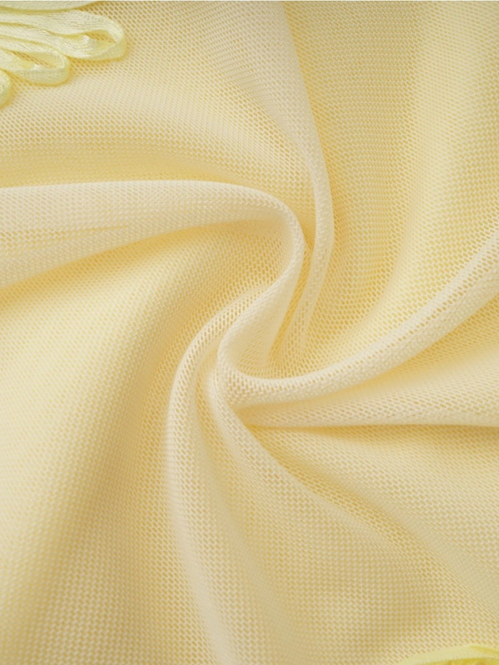Miss Rosier Sleeveless Yellow Floral Embroidered Maxi Dress - Picture 4 of 8